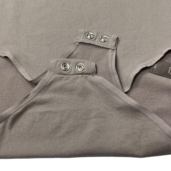 SKIMS Light‎ Essential Scoop Neck Bodysuit NEW Mink Womens XXS - Picture 9 of 14